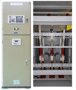 무선온도센서와 UHF 센서를 이용하여 이상상태 감시가 가능한 내진형배전반