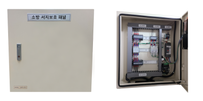 서지모니터링 기능을 구비한 소방서지보호판넬