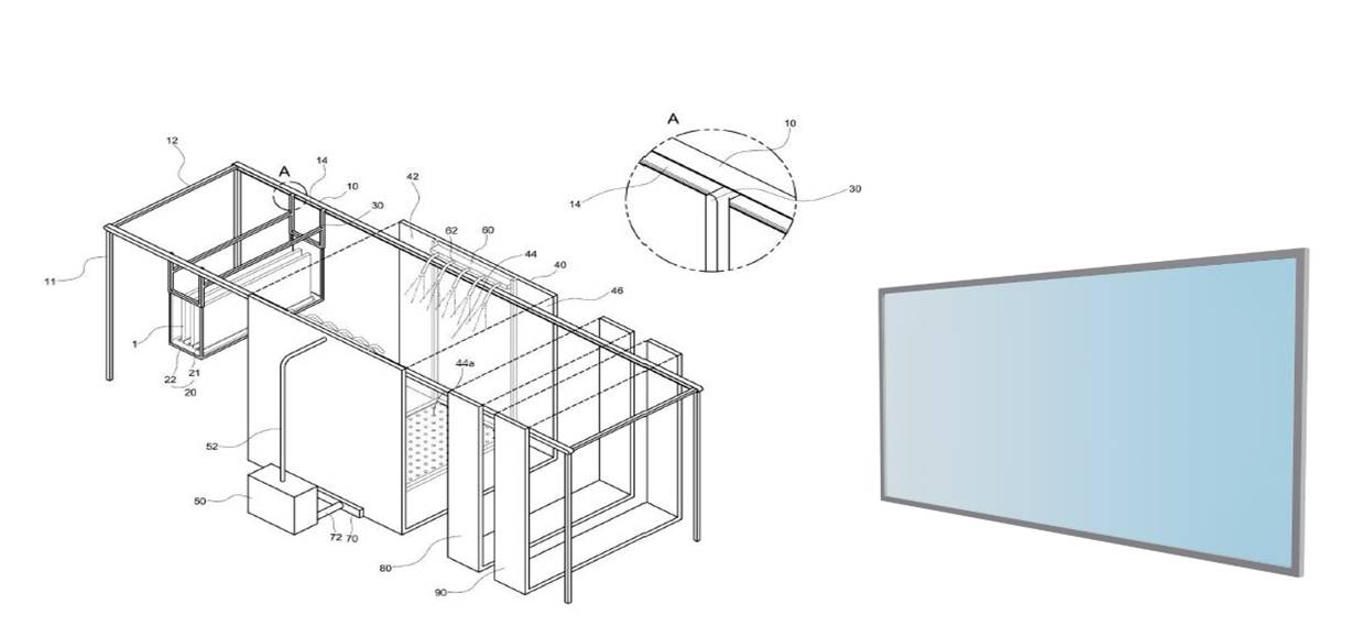 분사식 화학강화유리 제조기술을 이용한 화학강화접합유리 투명방음판