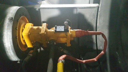 축류팬 날개각 검지장치