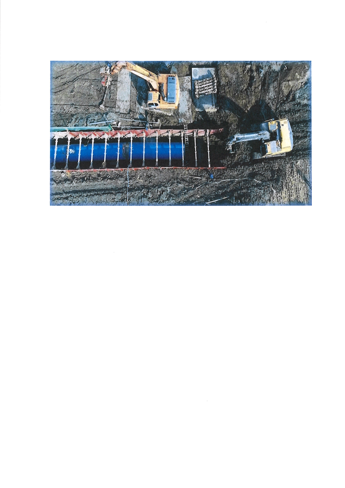 체결형 패널(열연강판)과 접이식 버팀 보로 구성된 조립식 트랜치형 굴착공법(S.W.A.P)