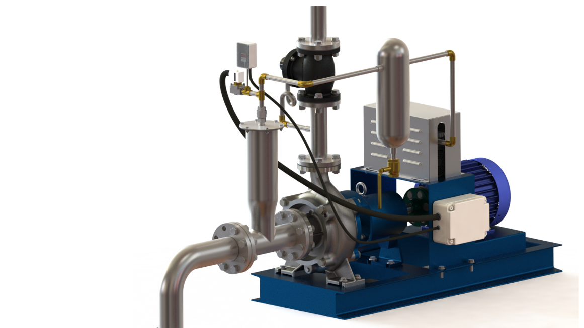 자가동력 진공식 펌프