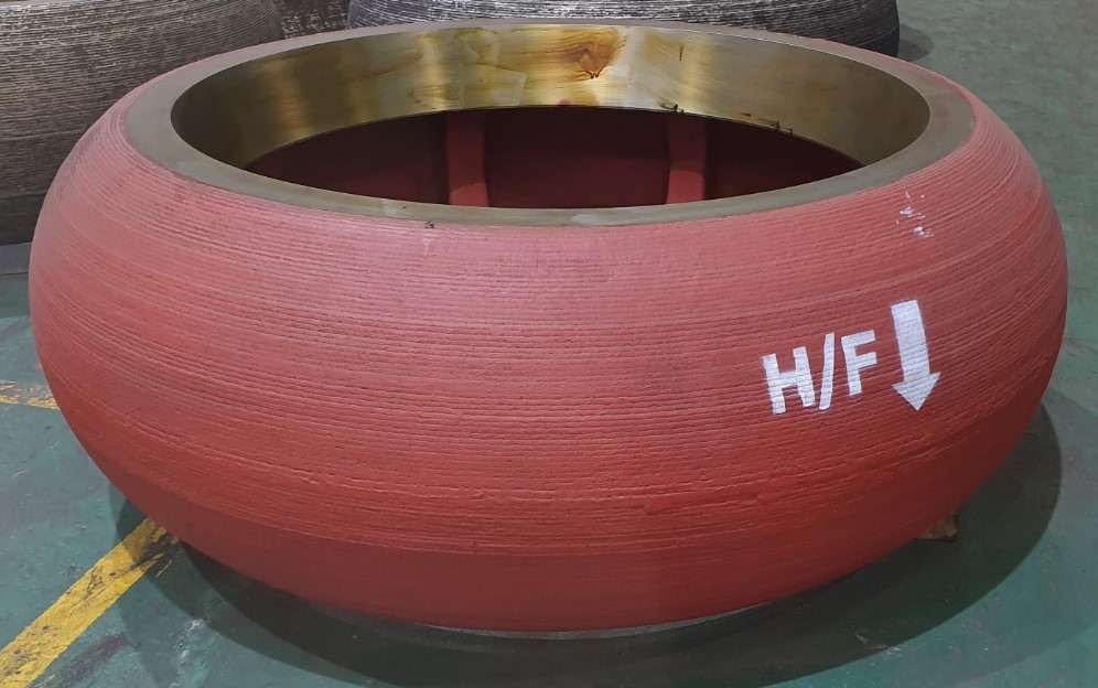 내마모성이 우수한 미분기 롤 타이어