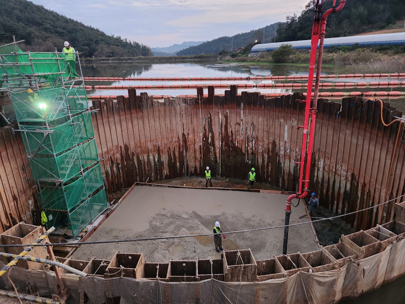 TSP (Trapezoid Steel Pipe) 공법