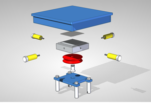 적용성이 뛰어난 디스크형 면진받침(K-EQS)