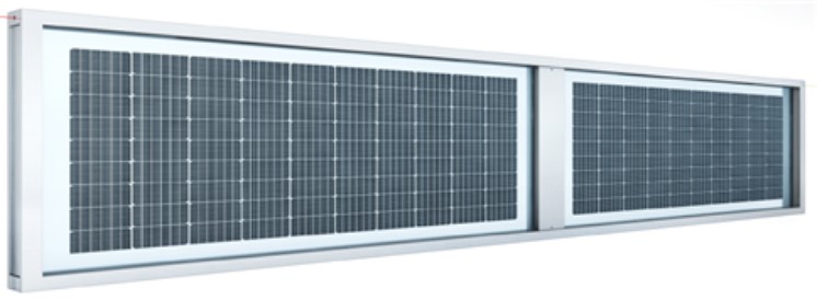 태양광 발전 반사형 방음판