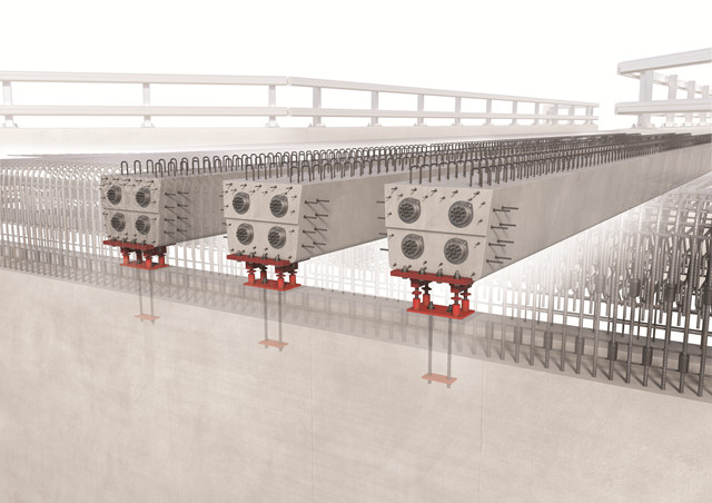 제형박스 분절거더와 특수강결장치를 일체화한 합성형 라멘공법