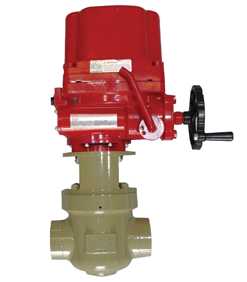 밸브 등급번호 4500이하의 Top Entry 분해정비형 메탈볼밸브