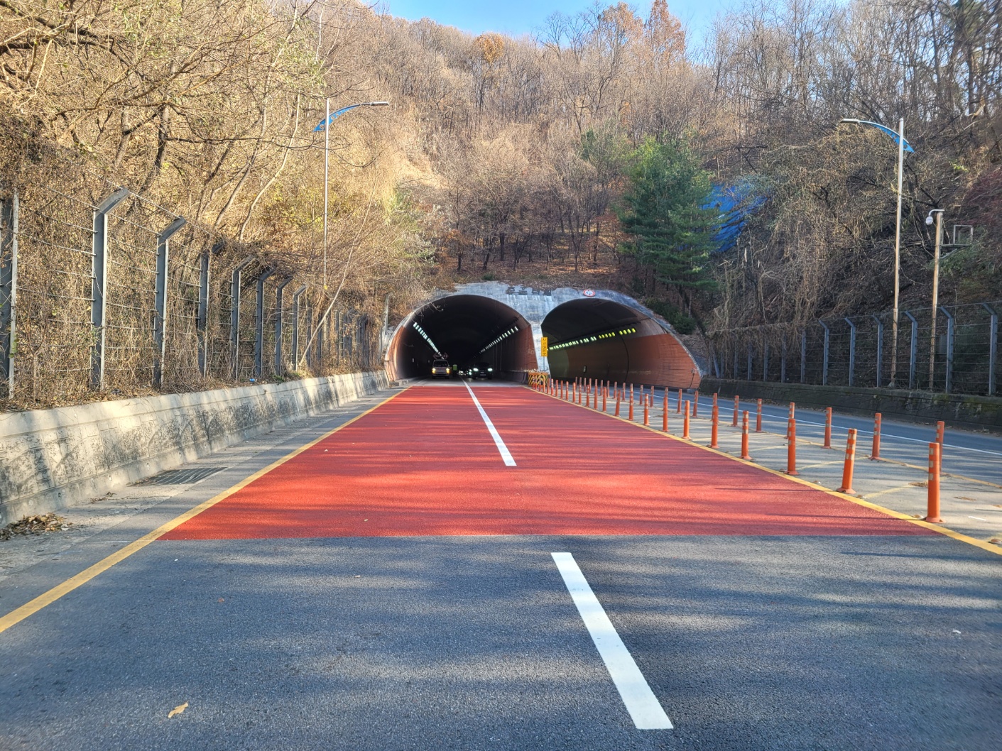 결빙방지 기능이 있는 미끄럼방지 공법