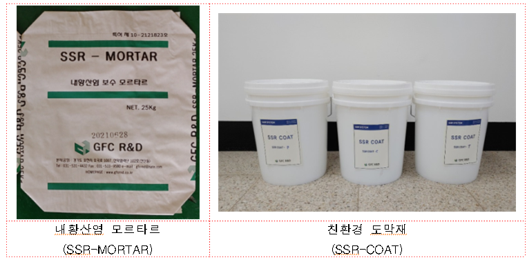 내황산염 모르타르를 활용한 하수처리 콘크리트 구조물 보수공법[슈퍼에스알공법]