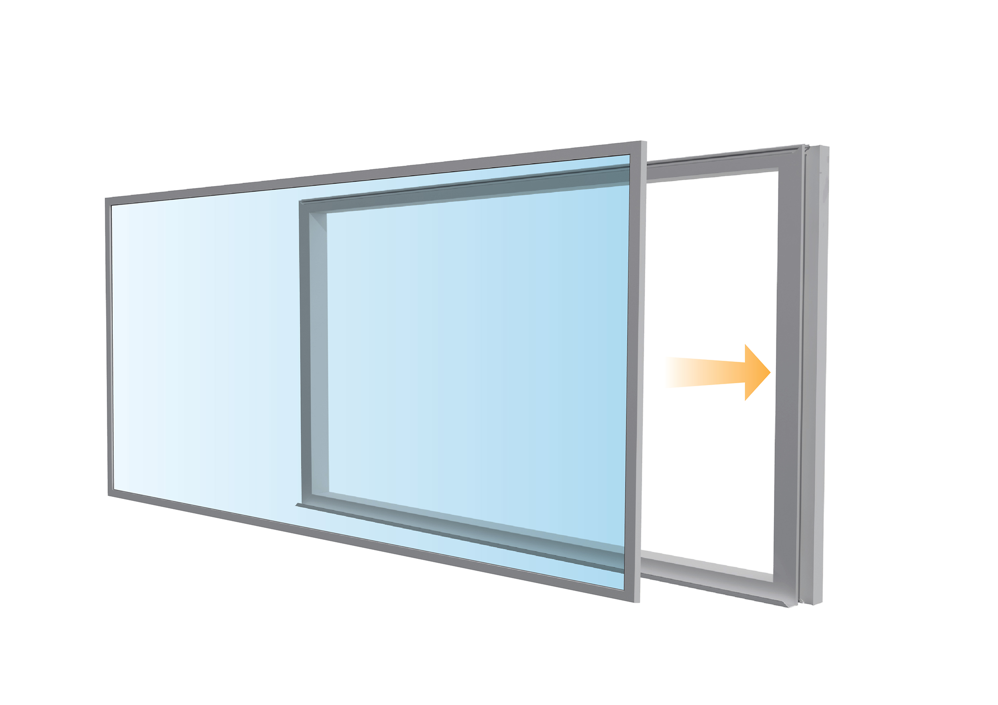 유지·보수 성능이 탁월한 커튼월형 투명방음판