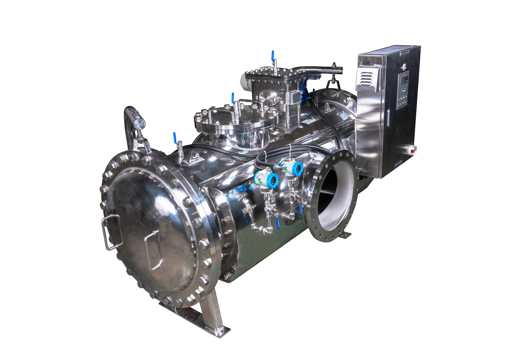 듀얼역세형 횡형식 자동여과기