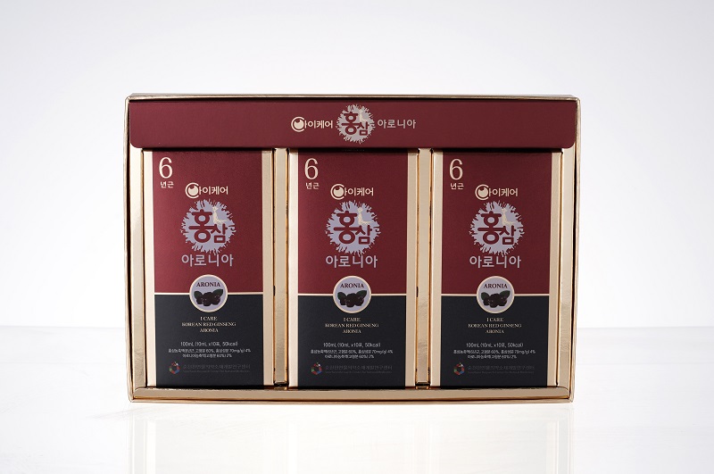 아로니아 농축액과 아로니아  발효식초로 만든 발효 음료