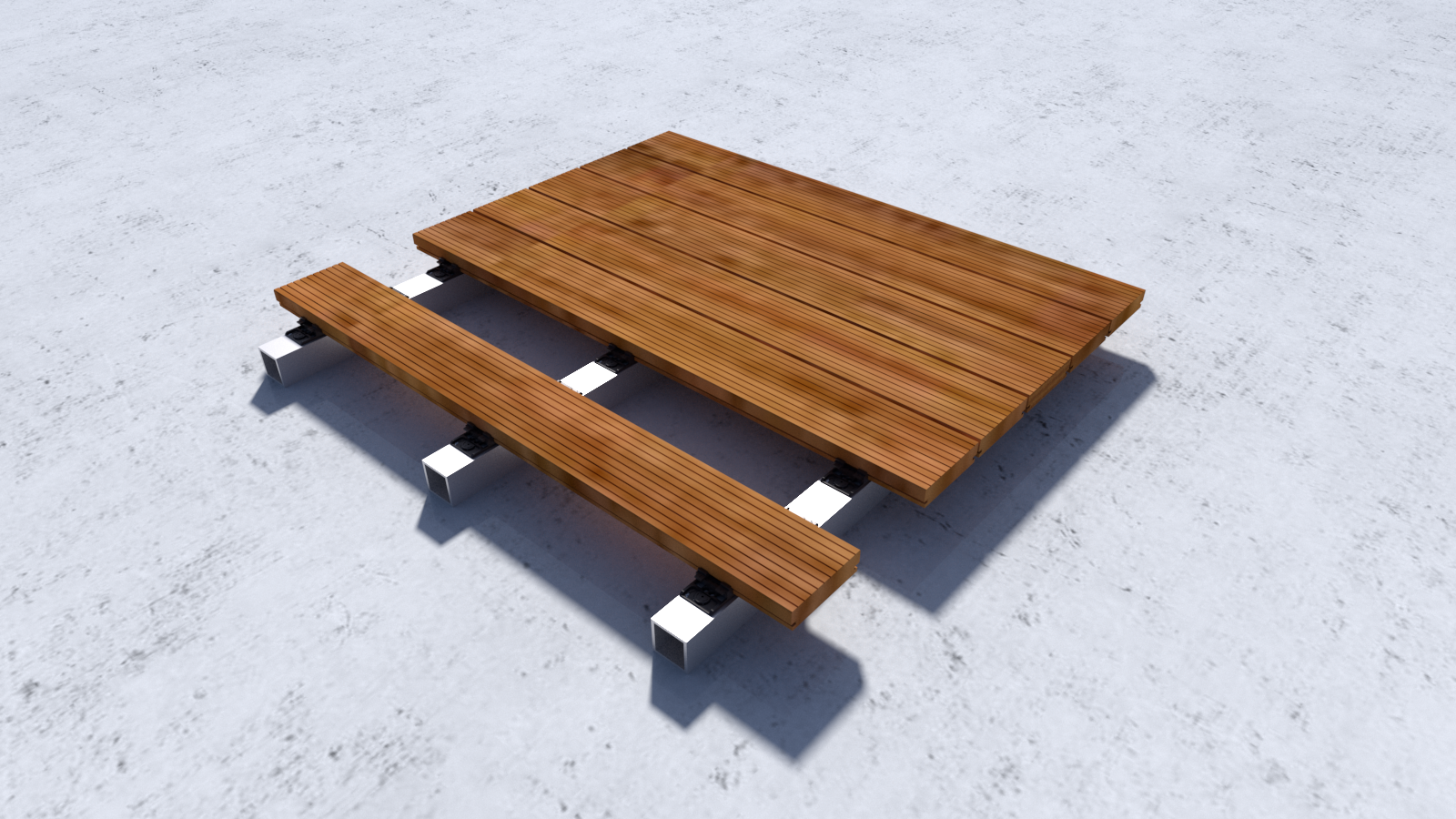 목재데크시스템