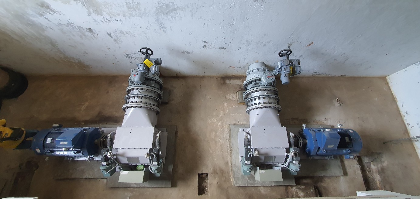 횡류수차발전기 70kW급