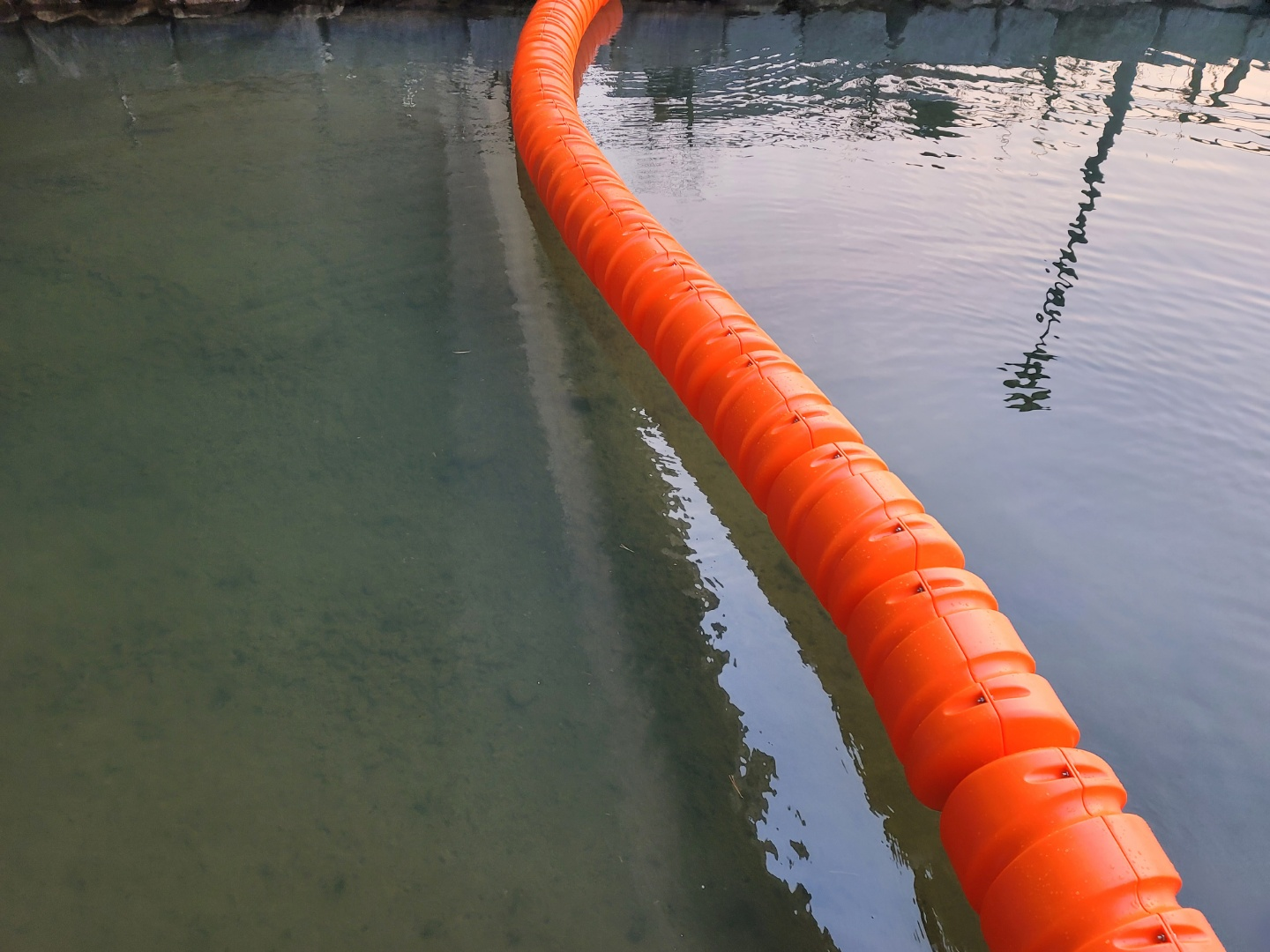 취수구 비발포 친환경 차단막