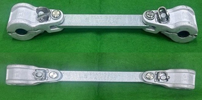 연알루미늄 연선용 2도체 스페이서