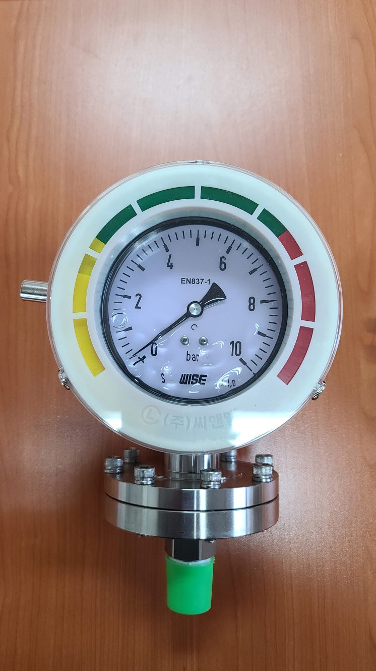 아날로그게이지 적정 운전범위 표시계(게이지안전 커버)