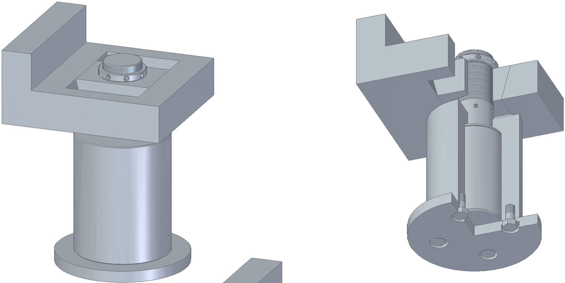 턴테이블 형식의 간격조절 앵커형 전단키 TAS