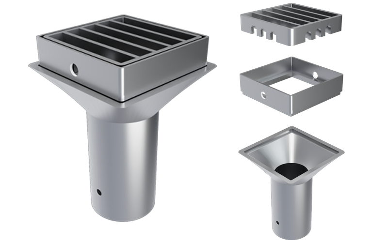 이중 구조용 집수구