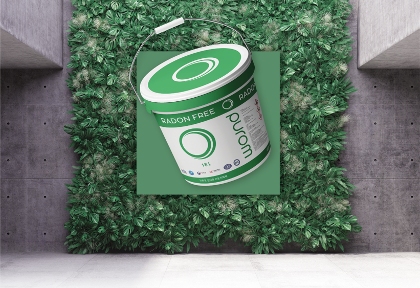 라돈 차폐 도료의 핵심 조성물 제조와 이를 활용한 친환경 라돈차폐 페인트의 제조법