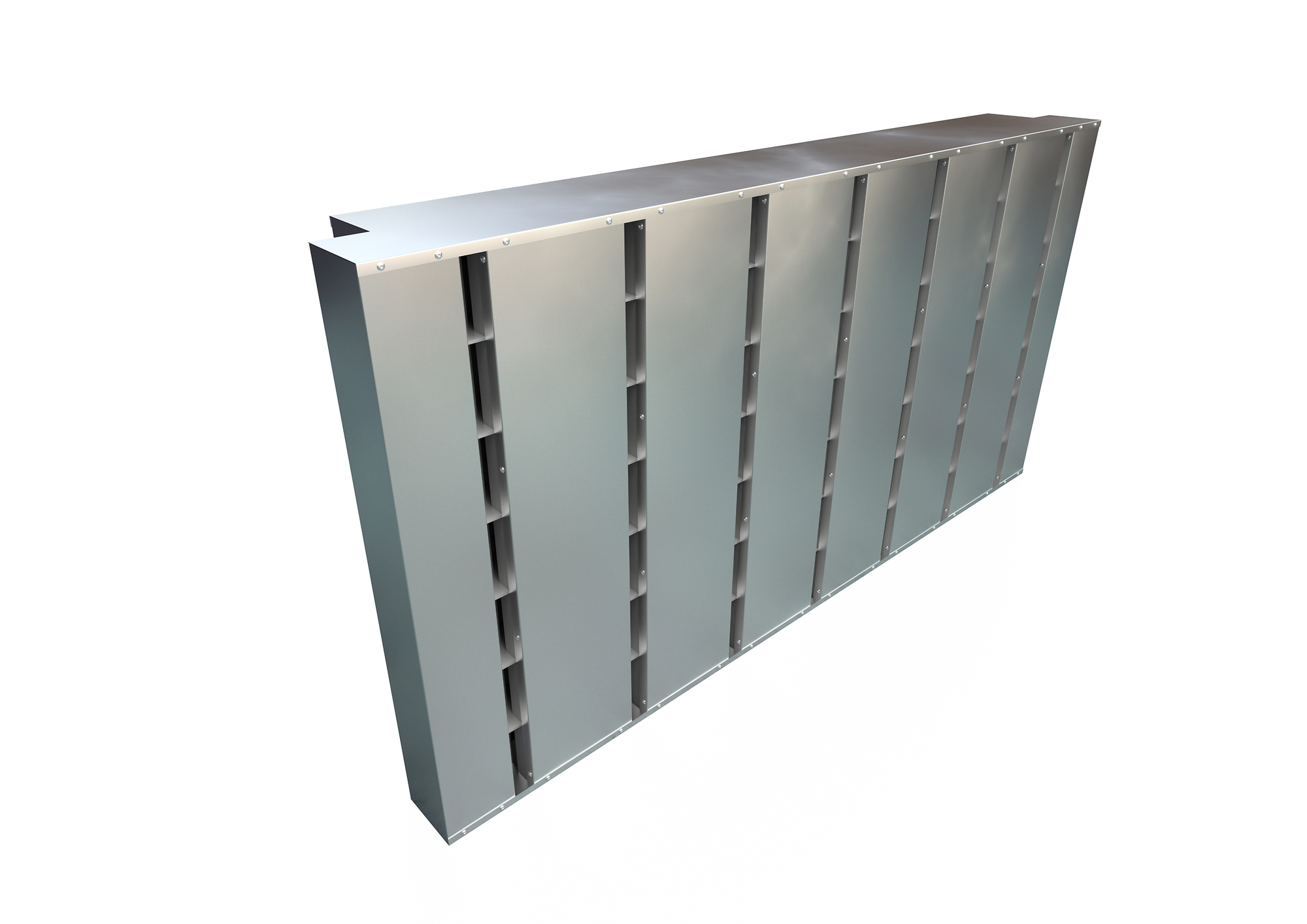 풍하중 저감 흡음형 방음패널