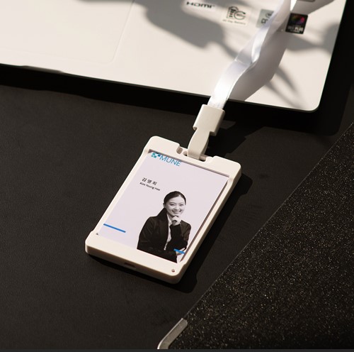 명찰형 녹음기기(암호화 사원증 녹음기)