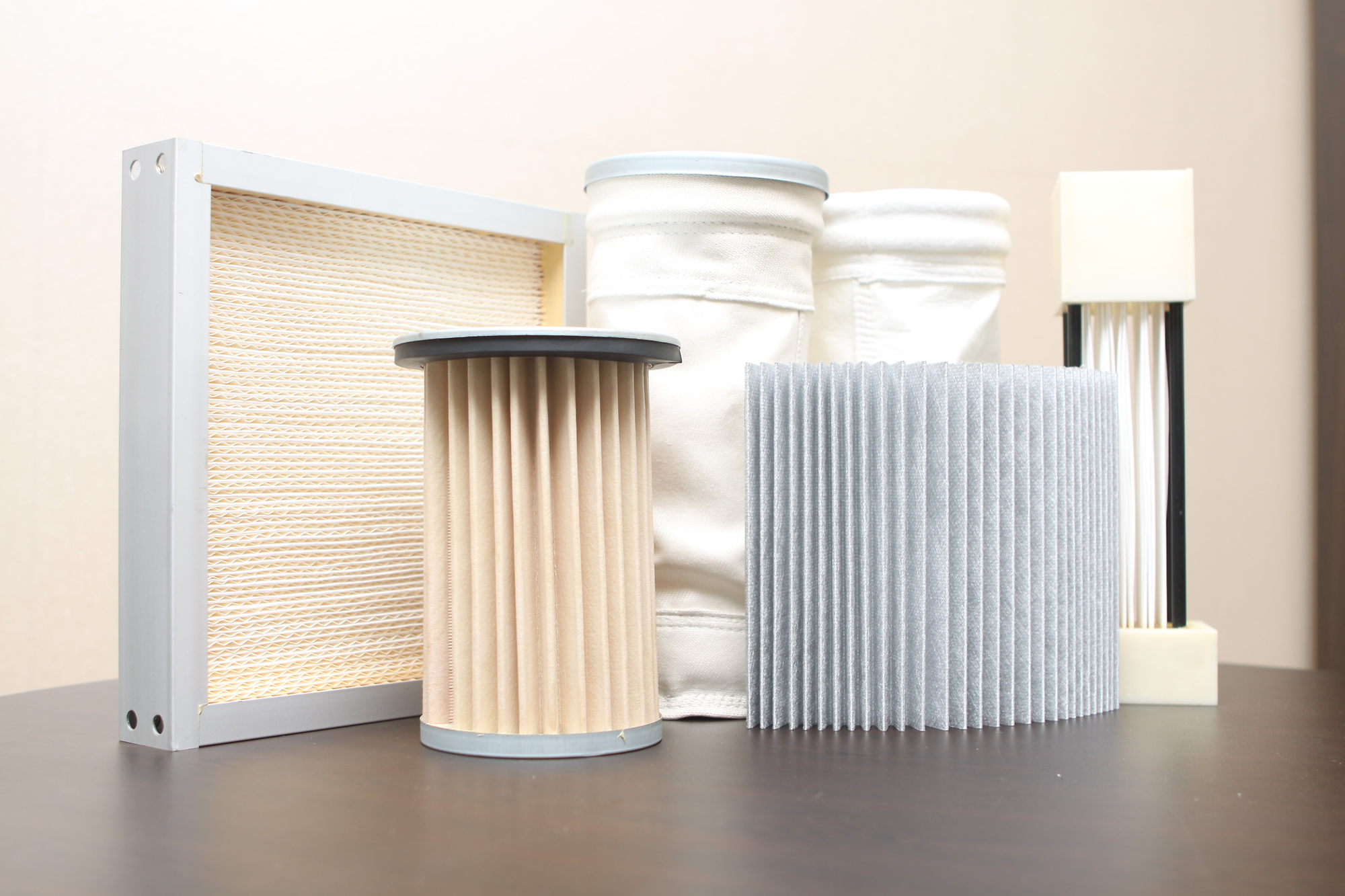 PTFE membrane을 이용한 에어필터 여재