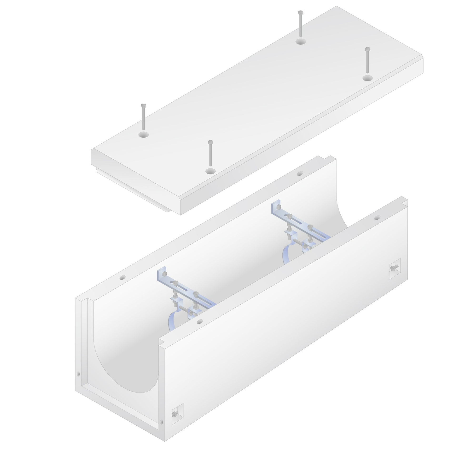 관정렬 및 고정이 가능한 보호블록 장치