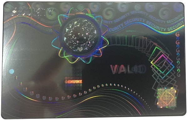 신분증용 홀로그램 패치