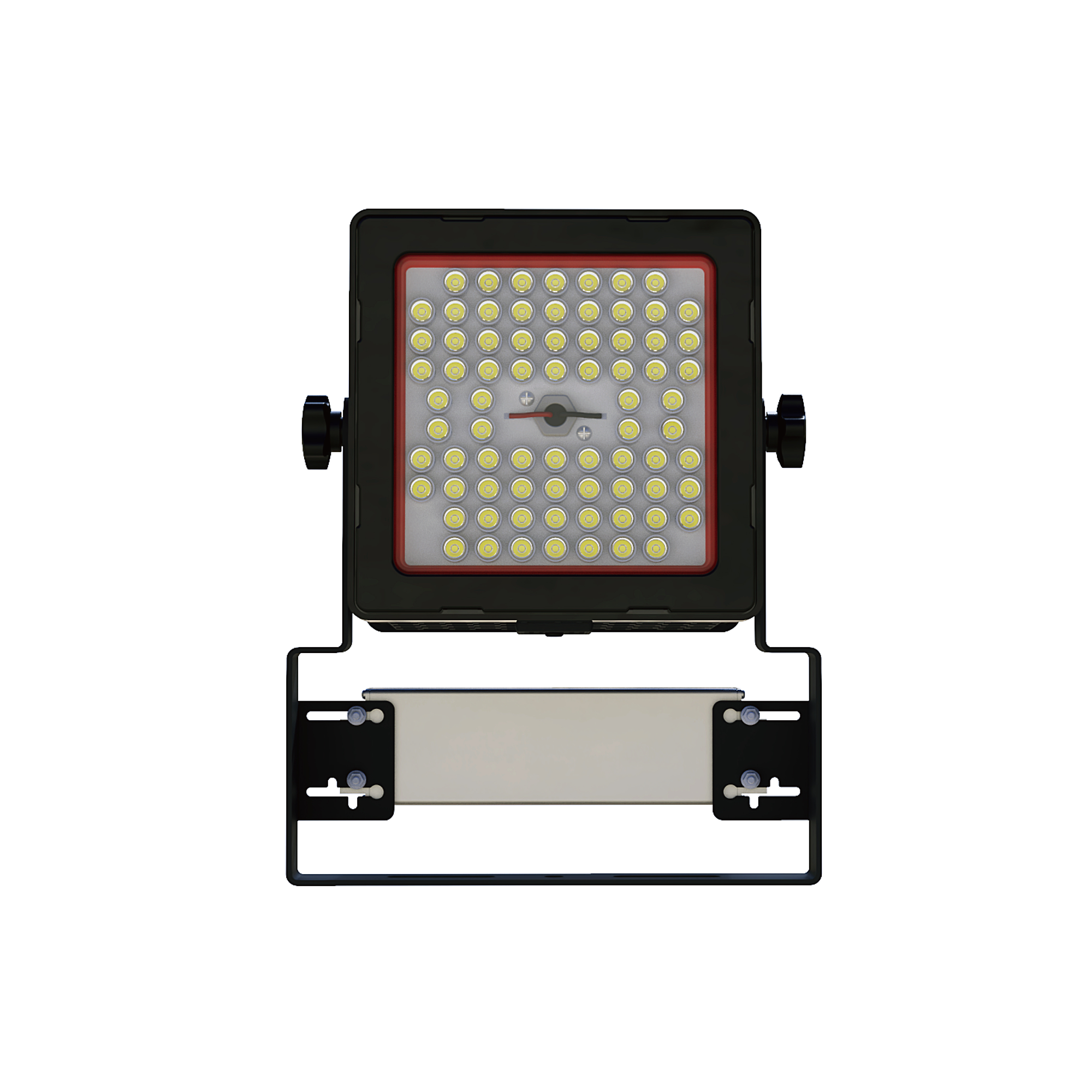 히트싱크와 발열체가 탄성으로 밀착시켜 방열성능을 향상시킨 LED투광등 방열 기술