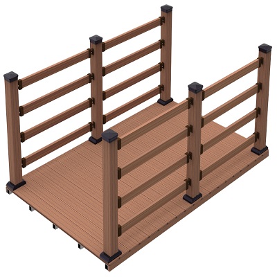 내구성과 안전성이 향상된 코어 프레임 데크시스템