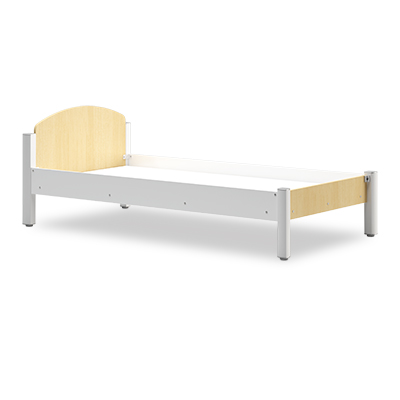 신속 간편한 조립성과 우수한 내구성을 충족하는 철재 프레임 침대