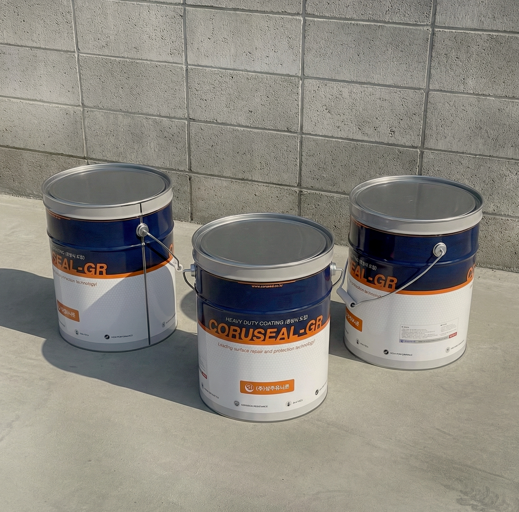 산화그래핀 도료를 이용한 콘크리트 보수공법 (CORUSEAL-GR공법)