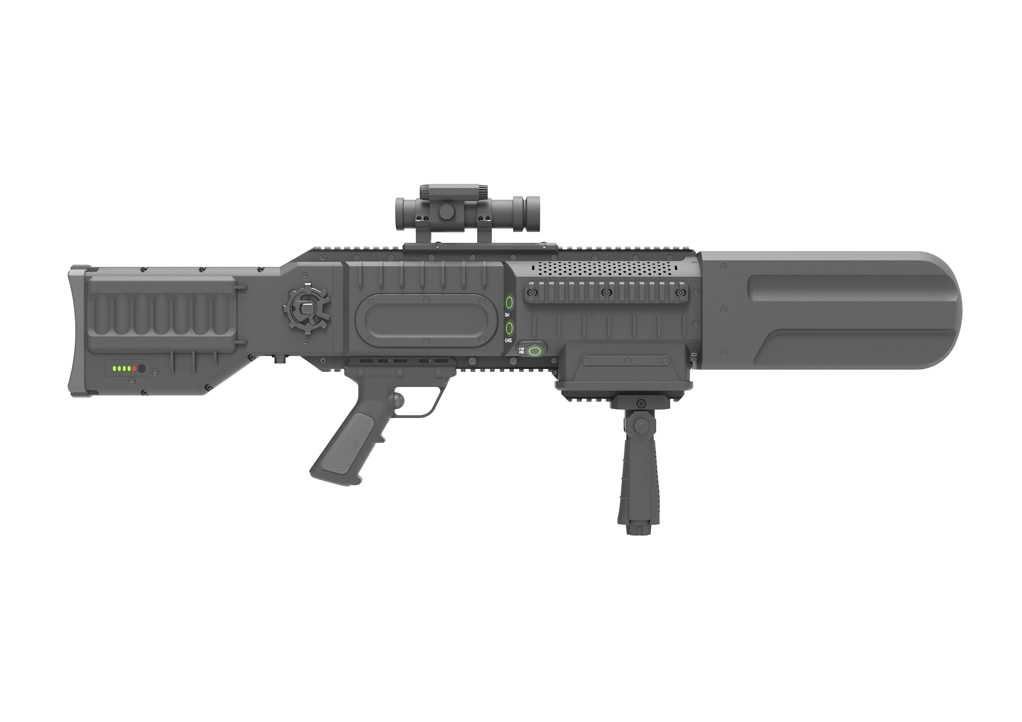 배터리 일체형 안티드론건