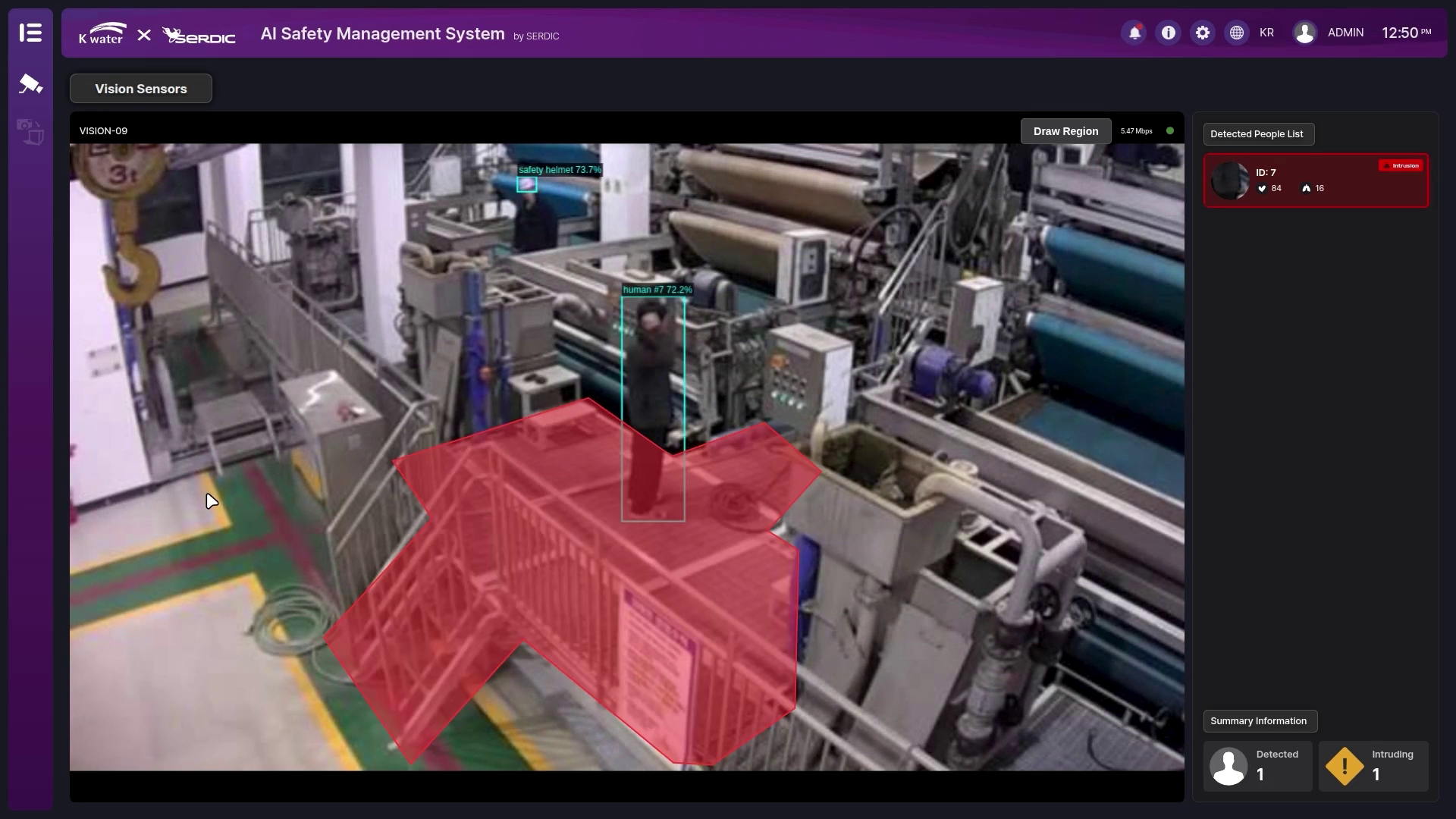 CCTV 기반 작업자 안전관리 솔루션