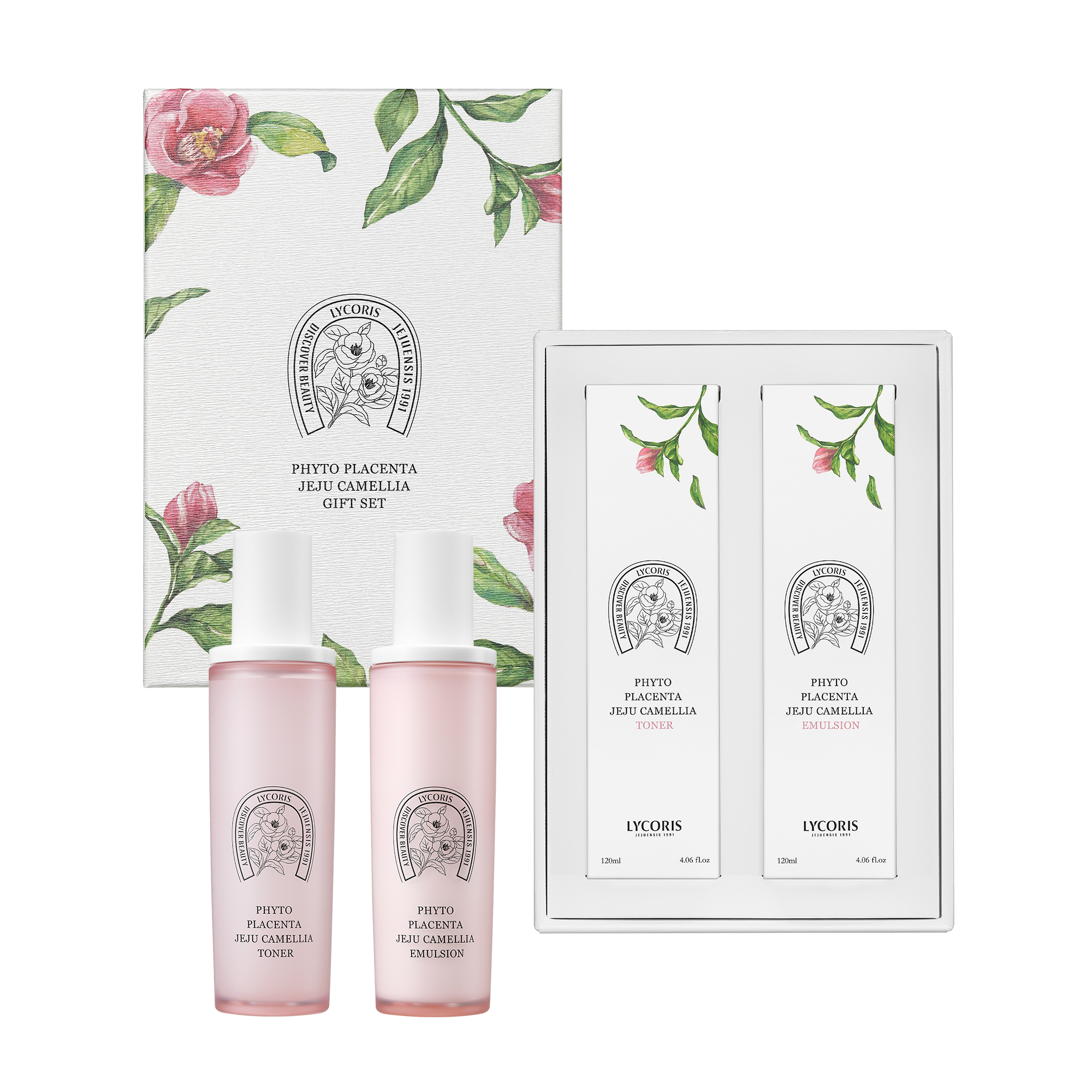 리코리스 피토플라센타 제주동백 2종 기프트세트