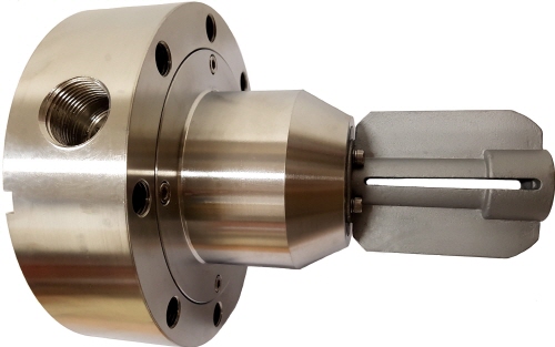 약품분사형 인라인 고속혼화장치