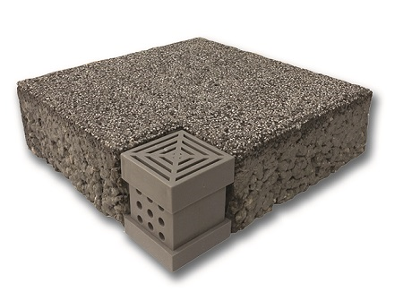 지속가능한 투수성 보도 포장을 위한 보차도용콘크리트블록