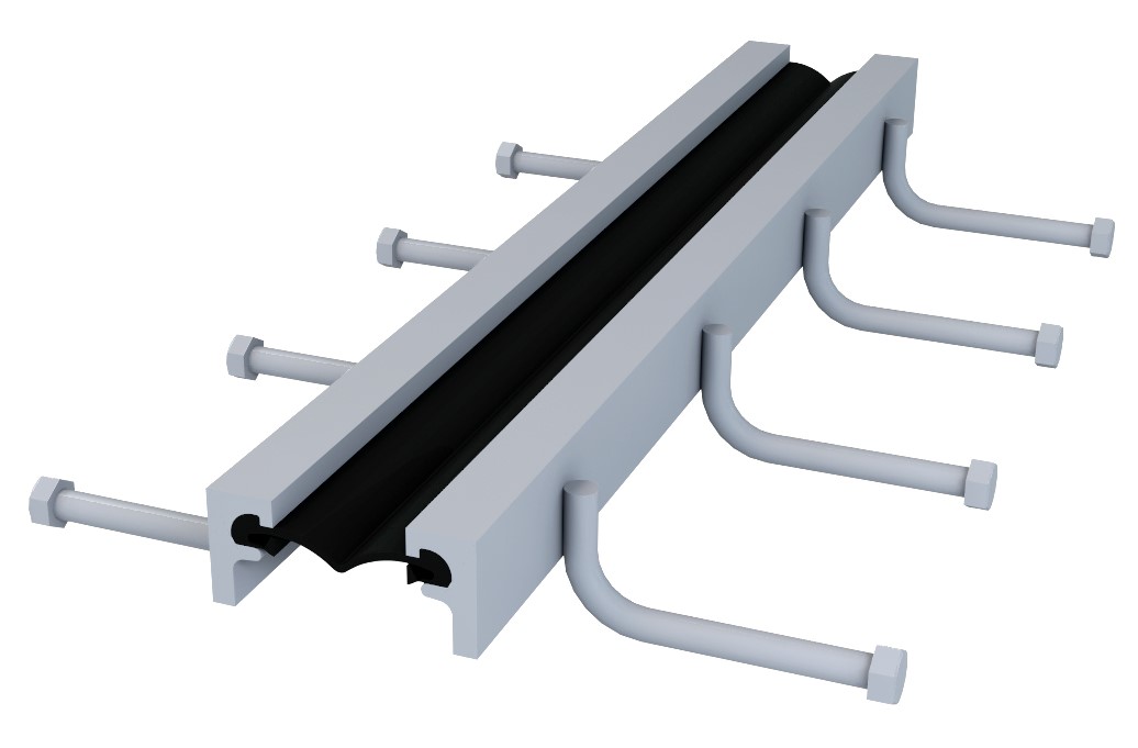 교량용 싱글 레일형 신축이음장치