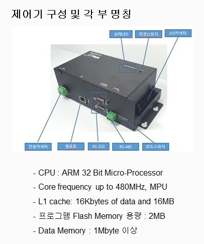 펌프장 전용 인공지능형 원격감시제어기
