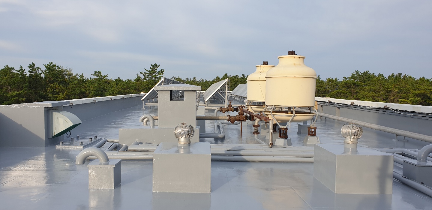 차열/방수 융합 폴리우레아 도막방수재