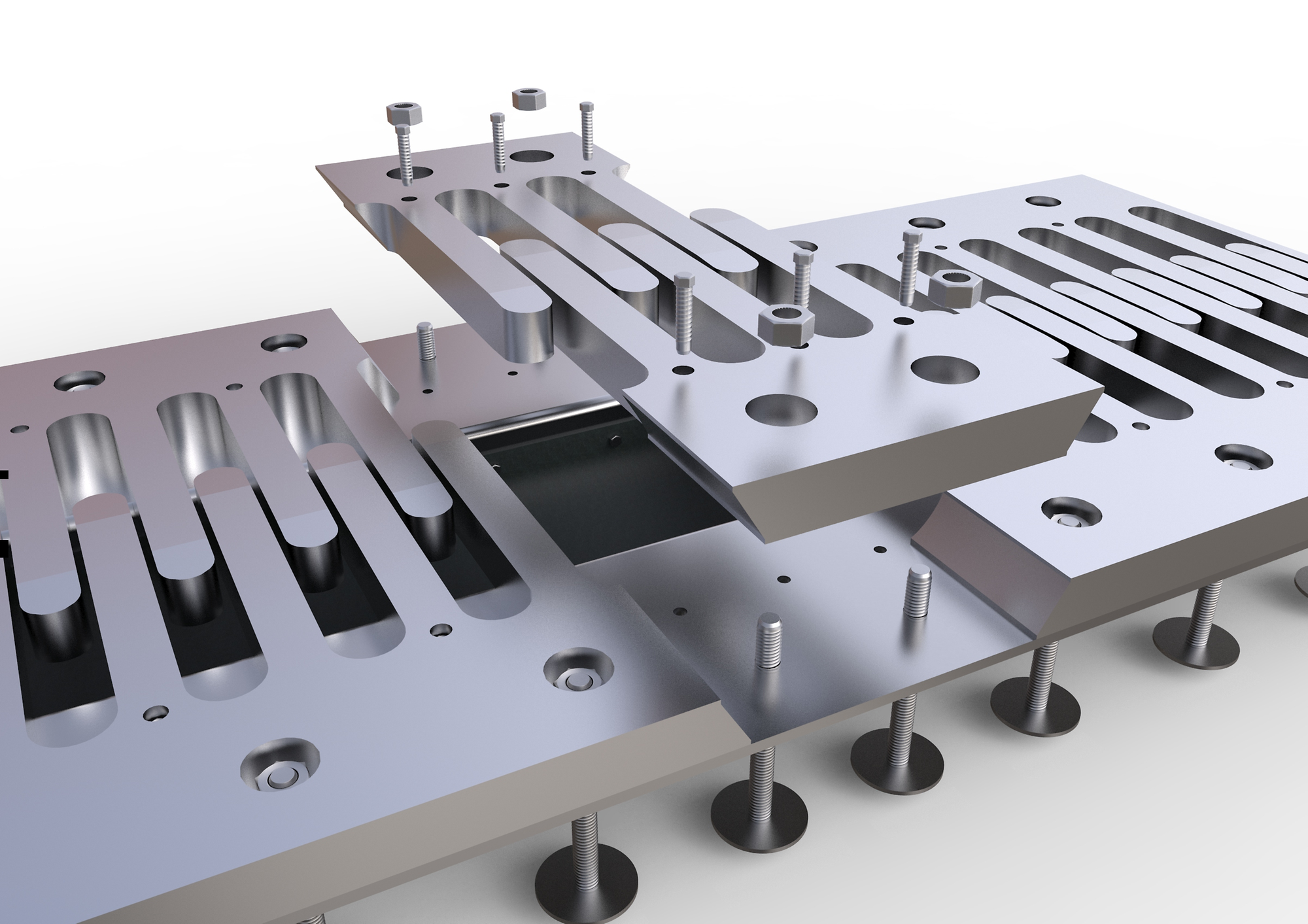 이탈방지 플레이트를 갖는 핑거조인트