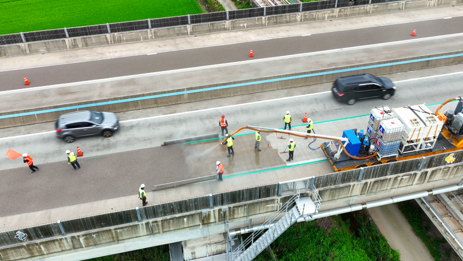 박층 에폭시 교면포장 공법(DK-TPO 공법)