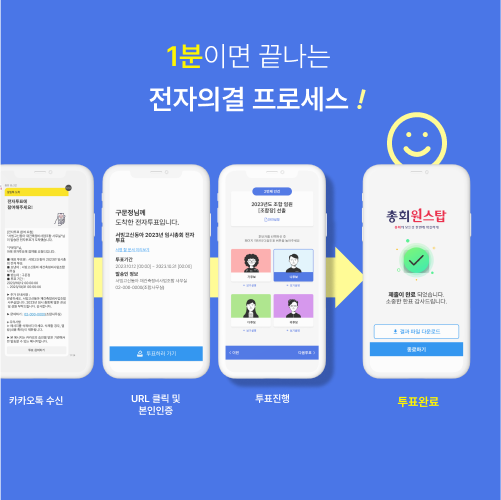 전자문서 기술을 이용한 스마트 총회 서비스