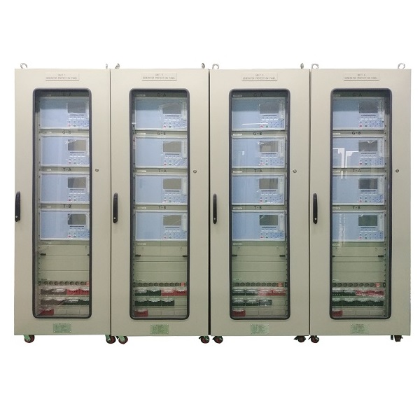 전품 해외제품 사용 중인 발전소 핵심 전력설비 보호반의 국산화 제품