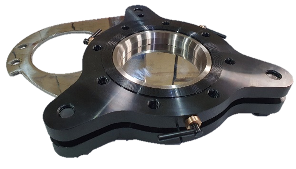 기밀성능 개선 및 디스크 회전기술로 작동성을 향상시킨  스윙 블라인드 밸브