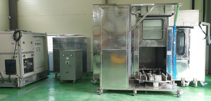 초고압수를 이용한 금속방사성폐기물 제염장치