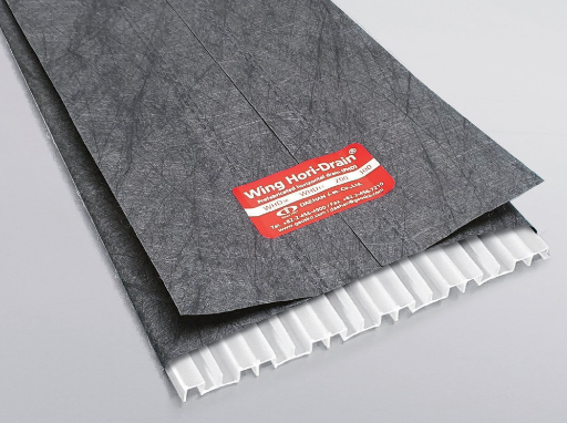 날개형 수평배수재