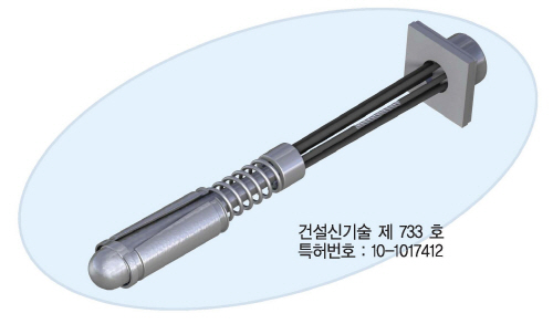 쐐기식 지압형 영구앵커 (FBP 영구앵커)